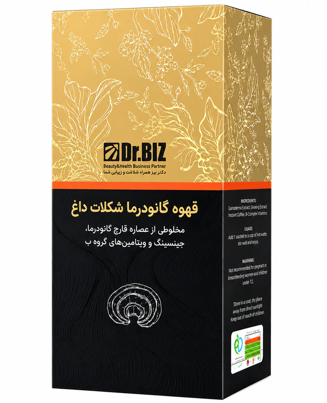 هات چاکلت با قارچ گانو در ما ۲۰ عددی